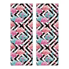 Фотообои виниловые на флизелиновой основе Decocode Фламингомания 14-0491-AR 2х2,8 м