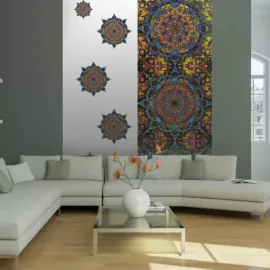 Фотообои виниловые на флизелиновой основе Decocode Цветная мозайка 15-0491-AE 3х2,8 м, изображение 2