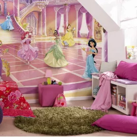 Фотообои бумажные Komar Принцессы на блестящем балу 8-4107 3,68х2,54 м, изображение 2