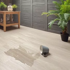 Плитка кварц-виниловая Aquafloor Classic Glue AF5516 Дуб выбеленный 1219,2х177,8х2 мм, изображение 2