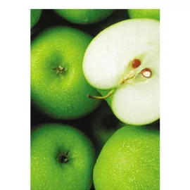 Фотообои виниловые на флизелиновой основе Decocode Яблочный микс 21-0056-UW 2х2,8 м