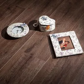 Плитка напольная ПВХ Vinilam Click Prestige Дуб Лир 10-085V 1220х227х6,5 мм, изображение 2