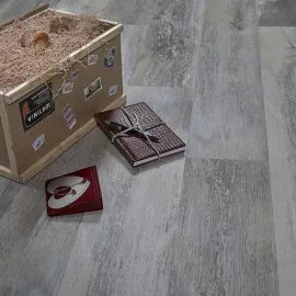 Плитка напольная ПВХ Vinilam Click 64555 Дуб Лейпциг 1219х184х4 мм, изображение 2