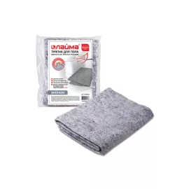 Тряпка для мытья пола ЛАЙМА 80х100 см, плотность 180 г/м2, ХПП, 80% хлопок, 20% полиэфир 600836