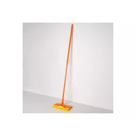 Плоская швабра Доляна телескопическая окрашенная ручка, микрофибра букли 30х13х70 120 см, микс 2493649, изображение 2