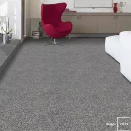 Ковролин Sintelon Dragon 33631 серый 3 м резка, изображение 2