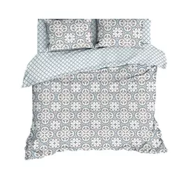 КПБ 1,5 сп «Мозаичный декор», размер 150х214 см, 145х215 см, 70х70 см-2 шт