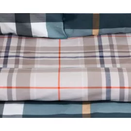 Постельное белье LoveLife 1,5сп «Клетка» 143*215см,150*225см,50*70см-2шт., изображение 2