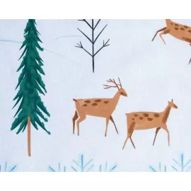 Постельное бельё «Этель» Зимний лес, 2-сп., 175 ? 215 см, 200 ? 220 см, 70 ? 70 см, 2 шт, изображение 3