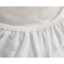 Непромокаемый наматрасник 90х200х25, ткань caress, цвет белый, изображение 2