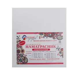 Непромокаемый наматрасник 90х200х25, ткань caress, цвет белый, изображение 4