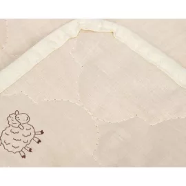 Наматрасник Адамас "Овечья шерсть", размер 160х200 см, поликоттон, пакет, изображение 3