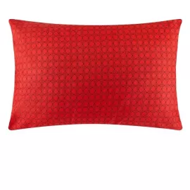 Наволочка «Этель» 50х70 см, цвет красный, сатин, 125 г/м?