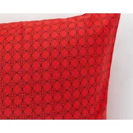 Наволочка «Этель» 50х70 см, цвет красный, сатин, 125 г/м?, изображение 2