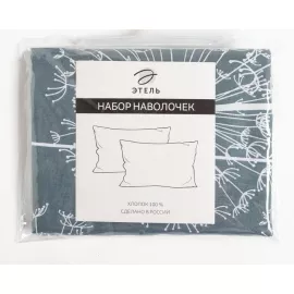 Комплект наволочек "Этель" Одуванчики (вид 2) 50х70 см - 2 шт, 100% хлопок, поплин, изображение 3