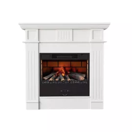Электрический камин к/к Alex Bauman Oxford A 24 фронтальный крем №K27 р/в AB-02--WM065K27 838054, изображение 2