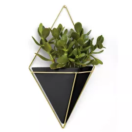 Декор для стен Trigg большой черный-латунь, изображение 2