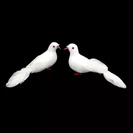 Голуби пара 15см, 2шт