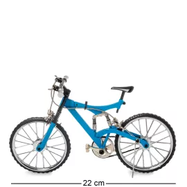Фигурка-модель 1:10 Велосипед горный MTB голубой, изображение 2