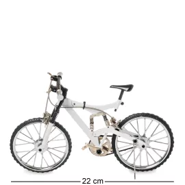 Фигурка-модель 1:10 Велосипед горный MTB белый, изображение 2