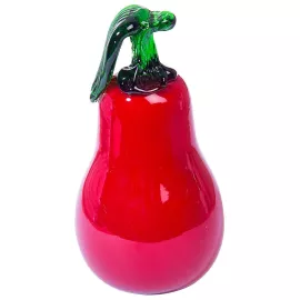 Декорация стеклянная Kuchenland Fruits Груша Красная