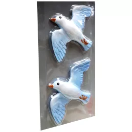 Декоративный предмет Spirella Seagull Чайка 1004314 Голубой, изображение 2