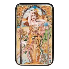 Шкатулка Дневной порыв Альфонс Муха, исп. Маркова Art East, изображение 2