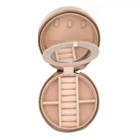 Круглая шкатулка для украшений на молнии, Davidt's 335012-11, изображение 2