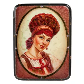 Шкатулка В кокошнике исп. Данченко Art East, изображение 2