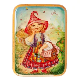 Шкатулка Красная шапочка исп. Данченко Art East, изображение 2