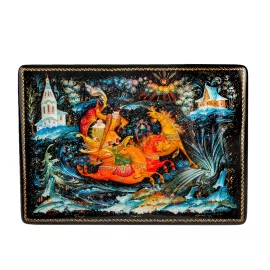 Шкатулка Тройка исп. Фролов С. А. Art East, изображение 2