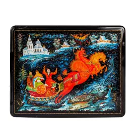 Шкатулка Тройка в Суздале исп. Фролов С. А. Art East, изображение 2