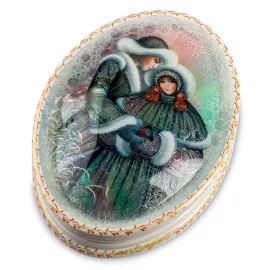 Шкатулка Влюбленные исп. Веснушка Art East