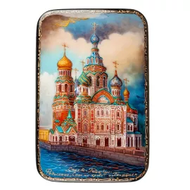 Шкатулка Спас на Крови исп. Панферов Art East, изображение 2