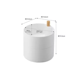 Двухуровневая глубокая подставка для украшений TOSCA Yamazaki 5313, изображение 2