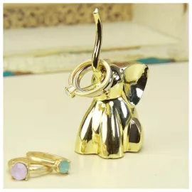 Подставка для колец Umbra Zoola Слон Латунь, изображение 2