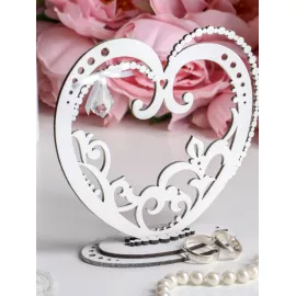 Подставка под кольца Кристалл 13х5,5х13 см, изображение 2