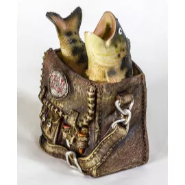 Копилка керамическая «Удачная рыбалка», изображение 2