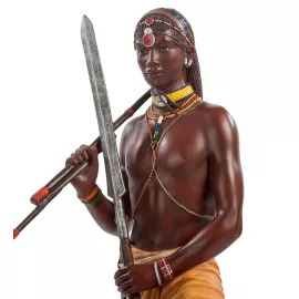 Статуэтка Воин племени Масаи Veronese, изображение 3