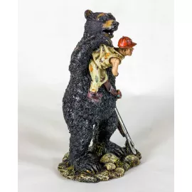 Фигурка керамическая «Медведь-охотник», изображение 2