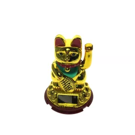 Cувенир «Счастливый Кот Espada E-10GC, золотой 10см на солнечной батарее», изображение 2