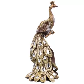 Фигурка Павлин 11*13*25 см. серия Махараджи Lefard_146-738, изображение 2