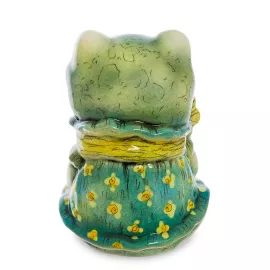 Фигурка керамическая Лягушка в платье Art East, изображение 2