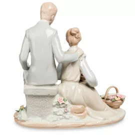 Статуэтка пара Цветы для любимой Pavone JP-15/46, изображение 2