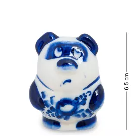 Фигурка Винни Пух бол. (Гжельский фарфор)