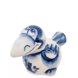 Фигурка Ворона (Гжельский фарфор)