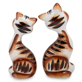 Фигурка Пара цв. (Гжельский фарфор) ГЛ-242, изображение 2