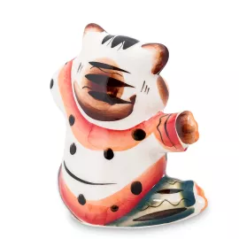 Фигурка Кот-Плясун цв. (Гжельский фарфор) ГЛ-188, изображение 2