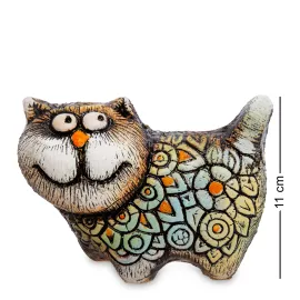 Фигурка Кот-Цветочный шамот КоКо Шамель KK-143