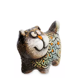 Фигурка Кот-Цветочный шамот КоКо Шамель KK-143, изображение 2